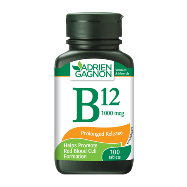 ADRIEN GAGNON VITAMIN B12 SUBLINGVALNE TABLETE